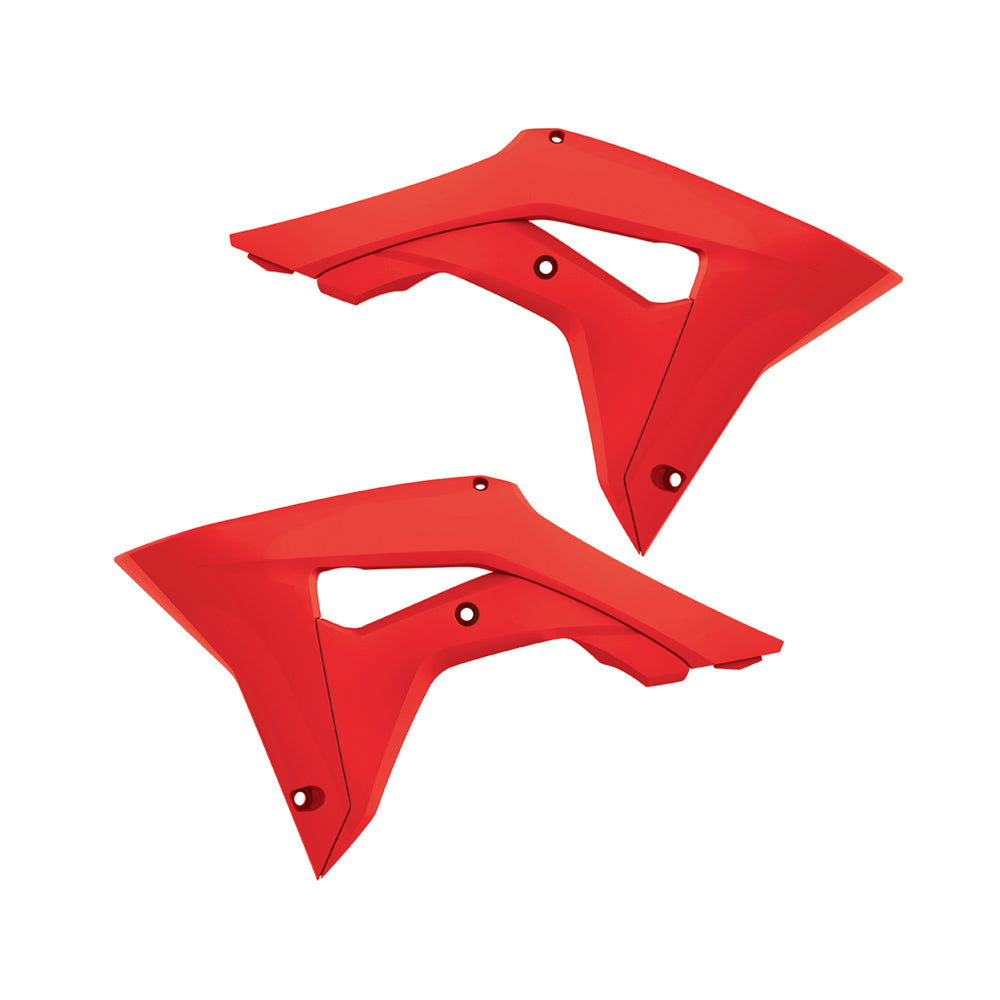 Polisport Rad Radiator Scoops Tank Panels For Honda CRF 450R Red CR 04 2017-2018